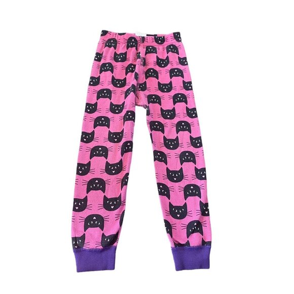 Hanna Andersson Organic Pajama Pants Cats Size 100 - Picture 1 of 4